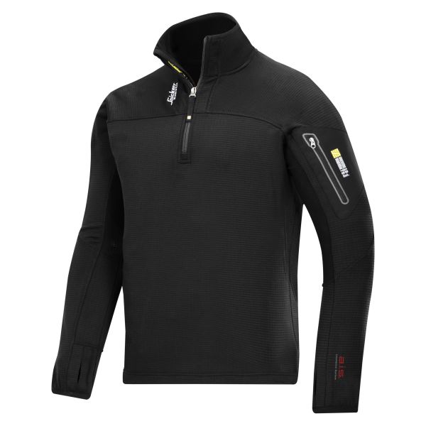 Genser Snickers 9435 svart, microfleece XXL